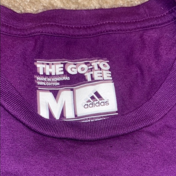 Adidas Go-To Tee in Purple - Picture 2 of 2